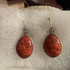 Barse Sterling Silver semi precious earrings